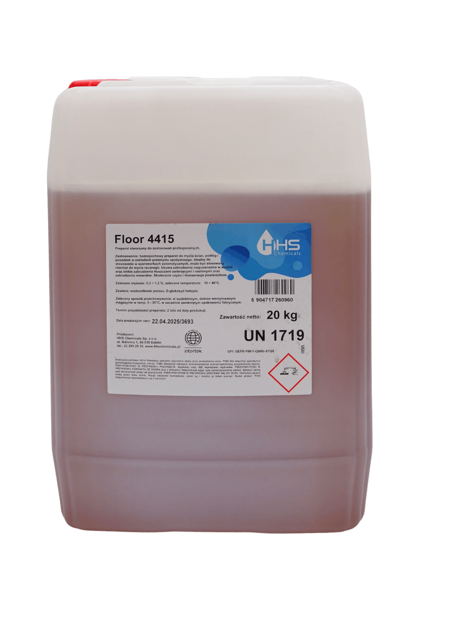 FLOOR 4415 - засіб для пілогомийних машин