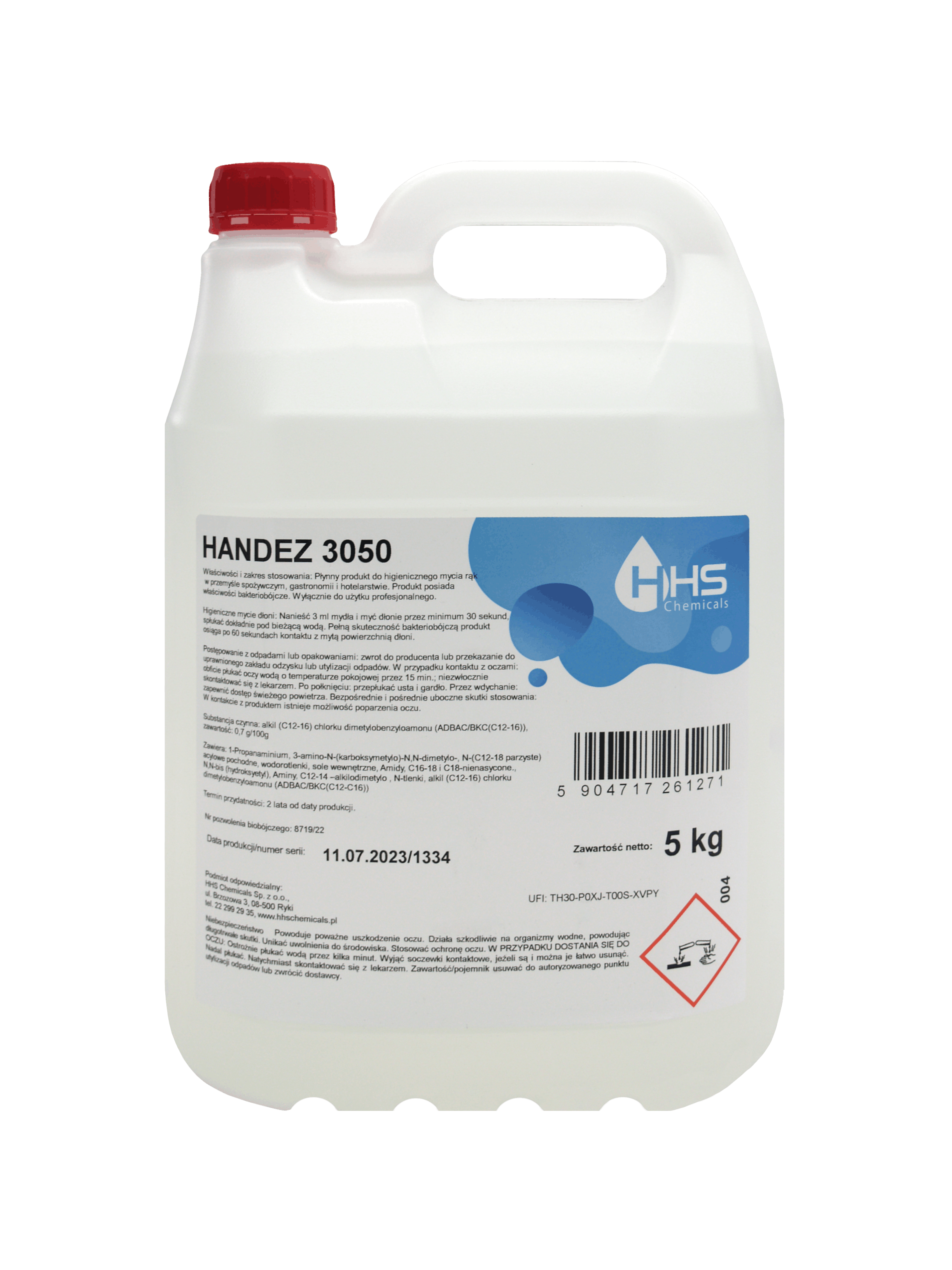 HANDEZ 3050- мило з дезінфікуючим ефектом