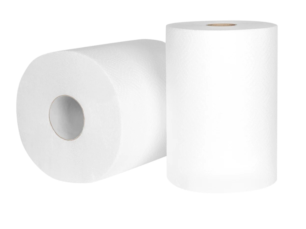 Рушник в рулоні целюлозний, двошаровий, високоякісний 120м